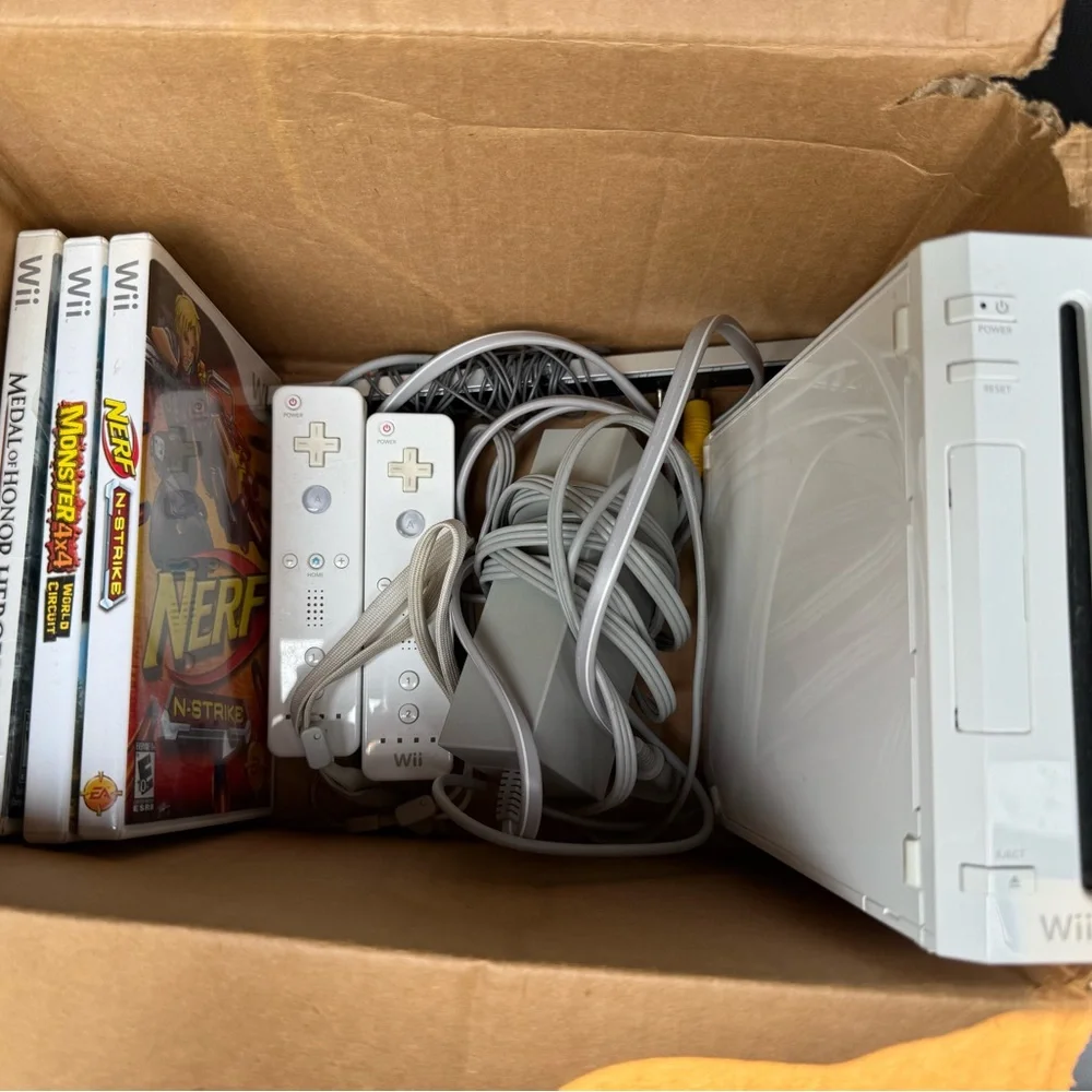 Nintendo wii console